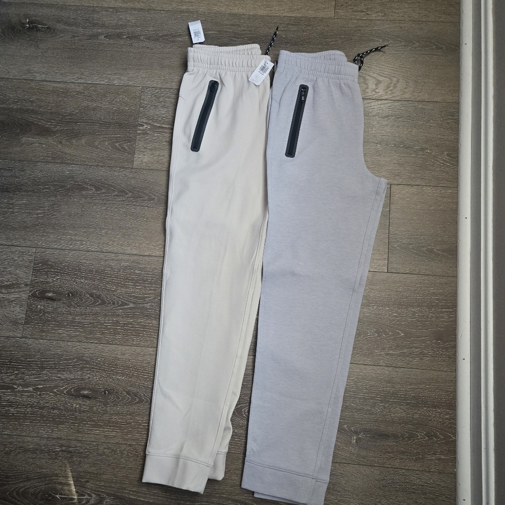 Old Navy Kids Cream and Gray Joggers